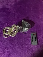 LED Garland Curtain Battery Fairy-Lights Window The on USB Christmas 3MX3M