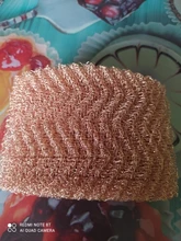Copper Mesh for distillation 1-20 Meter 100mm Width Corrugated Mesh For Distillation