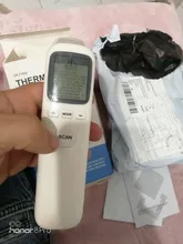 Termómetro Digital infrarrojo sin contacto para la frente para adultos/niños/bebés, termómetro de mano para la frente con pantalla LCD