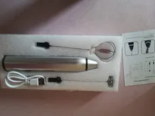 Espumador de leche eléctrico, máquina de café de espuma de huevo para capuchino, licuadora de alimentos, mezclador agitador, batidor eléctrico, herramienta de cocina
