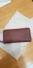 WEICHEN-cartera de mano larga para mujer, billetera de gran capacidad, monedero para teléfono, tarjetero