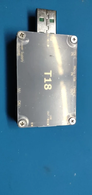 Отзыв о товаре USB-тестер T18-X6, вольтметр-измеритель напряжения и силы тока, HD цветной QC4 + PD3.0 QC2.0QC3.0 PPS, тест емкости с протоколом быстрой зарядки от пользователя A***n