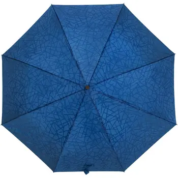 

Folding umbrella magic with проявляющимся pattern, Blue