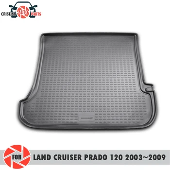 

Trunk mat for Toyota Land Cruiser Prado 120 2003-2009 trunk floor rugs non slip polyurethane dirt protection trunk car styling