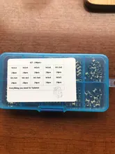 Juego de tuercas de inyección de cobre, M2 x L-3.5, M2.5 x L-3.5, M3 x L-4.2(OD), 200/500 Uds.