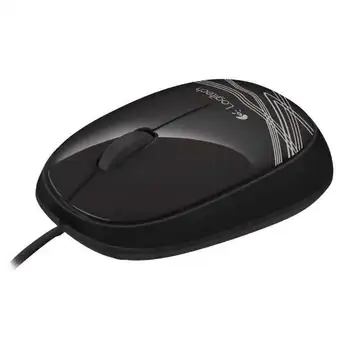 

Wired Mouse logitech m105 usb black 910-002943