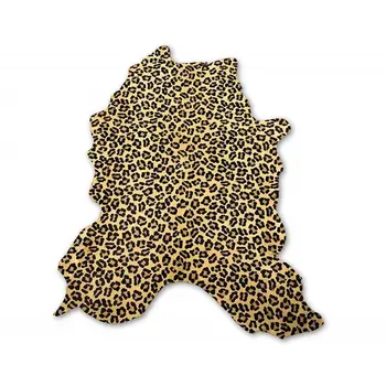 

Natural cowhide carpet leopard print 110x85 cm
