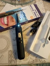 Escarificador Dental sónico eléctrico para blanquear los dientes, limpiador de sarro con pantalla LED, Kit de herramientas de eliminación