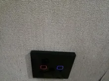 Glass-Panel Controler Remote-Switch Wall-Light Home Automation 1-2-3-Gang Standard 1-Way