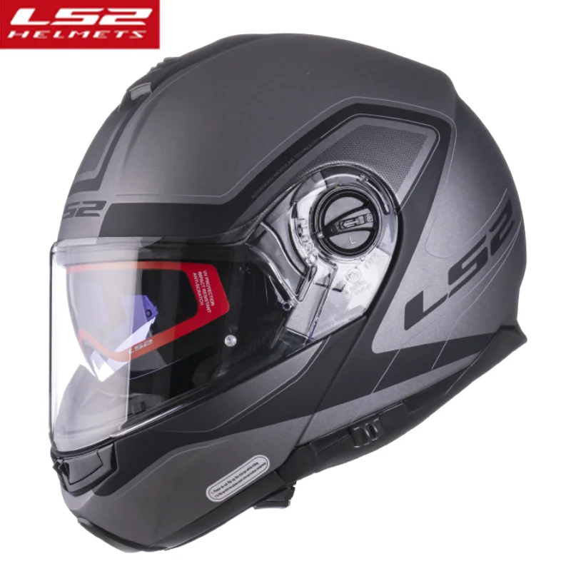LS2 FF325 Flip Up Motorcycle Helmet Modular Man Woman Motorbike ls2 Racing capacete casco moto cascos para DOT | Автомобили и