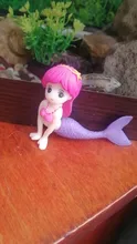 Desk-Decoration-Accessories Fish-Tank Cute Mermaid-Ornament Aquarium 1pc Little