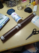 1 M/2 M papel de pared vinilo de madera impermeable rollo autoadhesivo puertas de papel de Contacto gabinete de escritorio muebles modernos decorativos etiqueta engomada