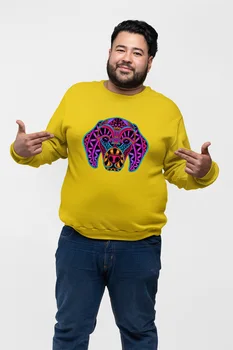 

Angemiel Wear Colorful Sweet Dog Yellow Men 'S Sweatshirt