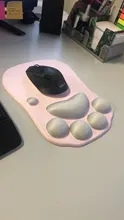 Mice-Mat Rest-Support Mouse-Pad Computer Wrist Silicone Cute PC No Nonslip Cat-Paw