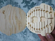 Caja de dientes de madera para bebé, organizador para guardar dientes de leche, idioma español e inglés, Umbilica, guardar regalos