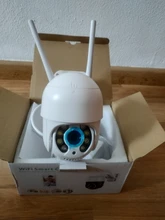 Smar 3MP Cámara cámara IP Wifi PTZ al aire libre 4X Zoom Digital 1080P cámara inalámbrica de infrarrojos de visión nocturna H.265 Ai alerta de detección de seguridad