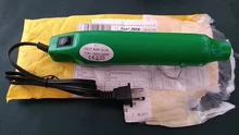 Pistola de calor de 110V, herramienta eléctrica de aire caliente de 300W, con soporte de asiento de plástico retráctil, bricolaje