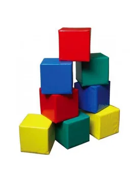

CUBES PSYCHOMOTOR FOR SCHOOLS PACK OF 4 CHILDREN 'S CUBES 18 MONTHS-3 YEARS