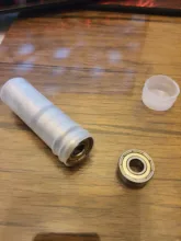 Deep-Groove-Ball-Bearing Miniature ABEC-7 Double-Shielded 608ZZ High-Carbon-Steel 10pieces