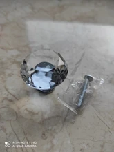Hardware Handles Drawer-Knobs Dresser Crystal Diamond-Shape Kitchen KAK 30mm