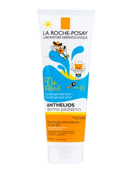 

La roche posay anthelios paediatric gel wet skin spf 50 + 250ml even with wet skin.