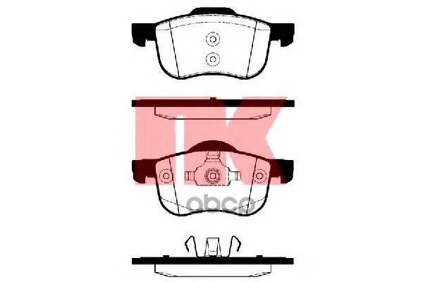 Колодки Тормозные Nk 224820 Nk арт. 224820