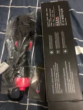 Cepillo secador de pelo 3 en 1, cepillo caliente de un paso, voluminizador, Alisador, rizador, secador de pelo