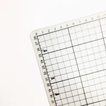 

Transparent With Paper Marking Self Healing PVC or TPE Cutting Mat A3 45x30 cm 18x12 Inches