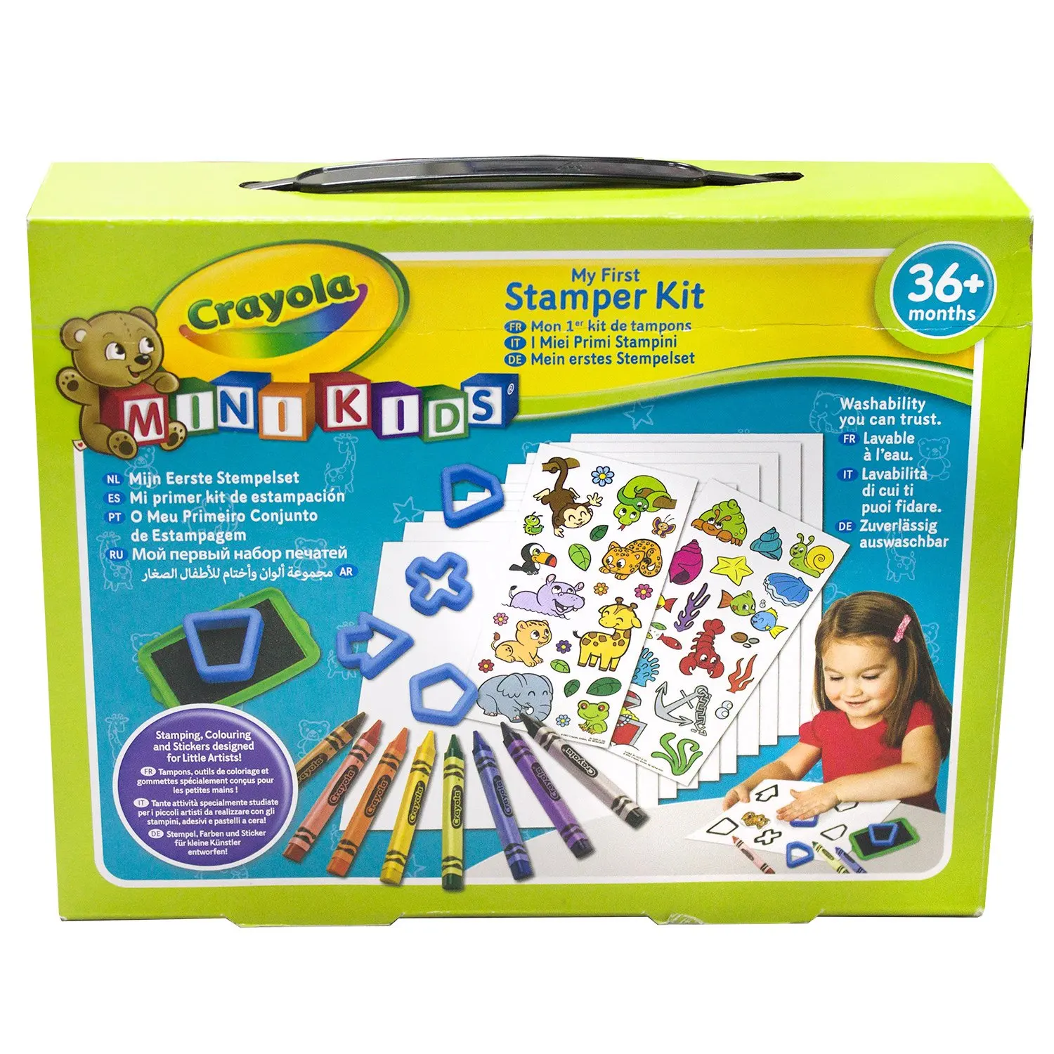 Печати Crayola Мой первый набор | Канцтовары для офиса и дома