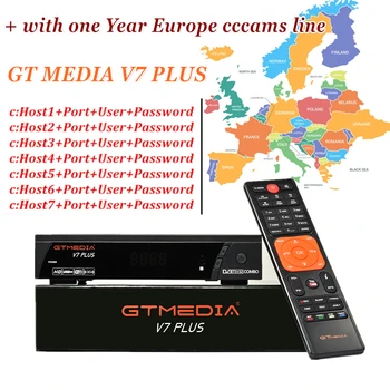 

2020 stable CCcam Europe 7 line card for V + Samsat Starsat satellite TV receiver via WiFi USB remote controller