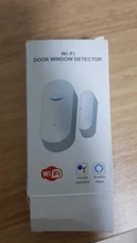 Sensor inteligente de apertura de puerta con Wifi para el hogar, sistema de alarma inalámbrico, detector de puerta, compatible con aplicación Alexa, Google home y Tuya