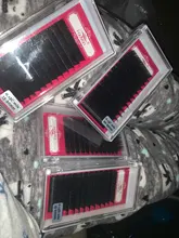 Pestañas postizas de 12 líneas/bandeja JB/C/D/DD, maquillaje Natural, volumen de seda