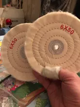 1 ud. RUEDA pulidora de 150mm rueda pulidora de algodón rueda pulidora oro plata joyería espejo rueda pulidora