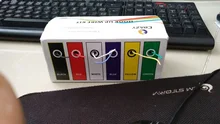 Cable de cobre flexible en diferentes colores, aislante de silicona flexible, calibres en AWG 30, 28, 26, 24, 22, 20 y 18, paquete con 6 colores, linea DIY