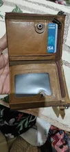 SOBU-cartera 100% de piel auténtica para hombre, monedero Vintage de cuero de vaca, monedero informal, tarjetero estándar