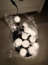 Bulb-String-Lights Globe Garland Cafe-Decoration Christmas Holiday IP65 Outdoor Waterproof