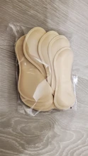 5 pares esponja almohadillas taloneras de parche adhesivo para el alivio del dolor de etiqueta adhesiva para zapatos pie cuidado de puños cojín de la plantilla insertar Pad
