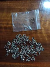 YuenZ-ganchos de broche de langosta de aleación chapados en 8 colores, 40 Uds., para collar y pulsera, cadena, accesorios de joyería DIY V107