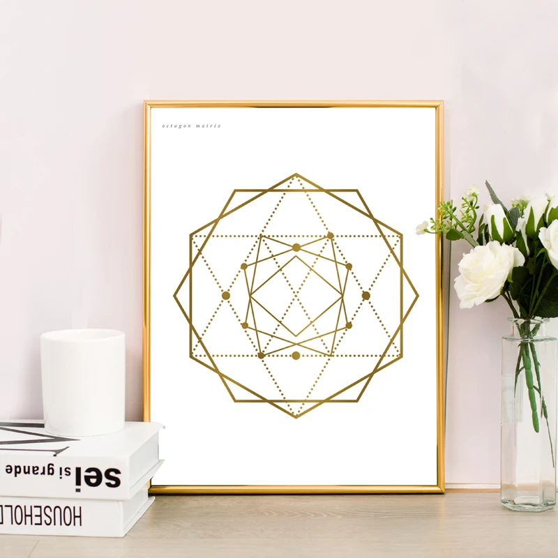 Sacred Geometry Pattern Canvas Prints Home Decoration