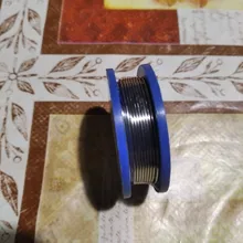 Cable de soldadura de núcleo de colofonia de plomo de estaño, 0,8mm de ancho, 1,7 m de longitud, 13g, 2%, accesorios de alta calidad, 1 unidad