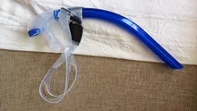 Tubo de respiración de buceo para principiantes, Snorkel de Silicona seca, accesorio de buceo, 2020