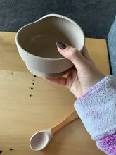 Tazón de silicona para bebé, vajilla impermeable con ventosa, juego de cucharas, sin BPA, platos de alimentación de silicona para juego de cuencos de bebé