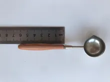 Cuchara de cera de lacre Anti-caliente mango de madera Retro cera estampado cucharas tarjetas de invitación sellos decorativos artesanía