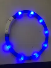 Collar LED para perro, luz nocturna para seguridad, advertencia iluminada, brillante, collares para perros y gatos, suministros para mascotas perros, Collar LED para perro