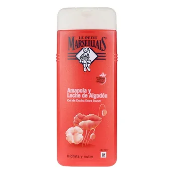 

Shower Gel Amapola & Leche De Algodón Le Petit Marseillais (400 ml)