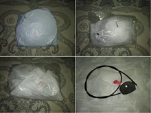 Palanca de estrangulación de aleación de 142cm y 56 pulgadas, cortacésped, interruptor de Cable de acelerador, Kit de manija de Control para cortacésped, herramientas de jardín