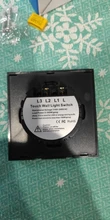 Wall-Switch Glass-Panel White Standard Crystal Ac110-220v EU 1set 1-Way