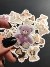 Mr.paper 40 unids/bolsa, 8 diseños, estilo Ins, artículos pequeños, Serie de pegatinas pequeñas lindas, cuenta con la mano, pegatinas de decoración de Material DIY