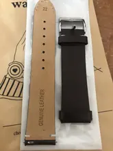 Calfskin-Correa de cuero para reloj inteligente, accesorio de pulsera de liberación rápida de 18mm, 20mm, 22mm y 24mm