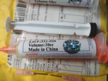 Needles-Booster Syringe Flux-Paste Solder 10cc-Nc-559-Asm-Uv Lead-Free Pusher for 2pcs/Lot